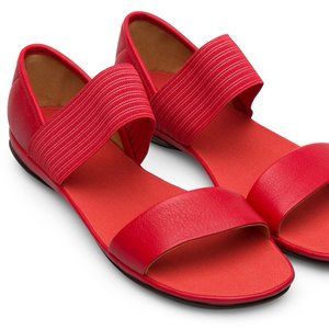 Camper Nina Red Sandals, Size 38